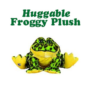 Frog Plush - Soft, cuddly FREE Shipping!